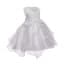 Vesper Floral Lace Layer Tulle Sleeveless Girls Princess Wedding Dress