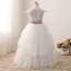 Virginie Floral Lace with Bow-knot Girls Wedding Princess Dress
