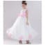 Waverley 3D Floral Lace with Pearl Sleeveless Girls Princess Wedding Dress