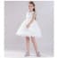 Wynona 3D Floral Patch Sleeveless Girls Princess Wedding Dress