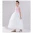 Xandra Floral Crochet Sleeveless Girls Princess Wedding Dress