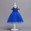 Yasmin Cap Sleeve Embroidery Girls Wedding Tutu Princess Dress