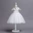Yasmin Cap Sleeve Embroidery Girls Wedding Tutu Princess Dress