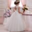 Yasmina Floral Lace Sleeveless Girls Wedding Princess Dress