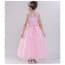 Zita Floral Lace Sleeveless Girls Princess Wedding Dress