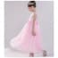 Zita Floral Lace Sleeveless Girls Princess Wedding Dress