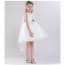 Ziva Floral Embroidery with Pearl Sleeveless Girls Princess Wedding Dress