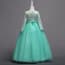 Catrina Long Sleeve Floral Lace Girls Princess Wedding Dress