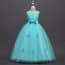 Valery Floral Lace Patches Girls Wedding Princess Dress