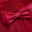 Valery Floral Lace Patches Girls Wedding Princess Dress
