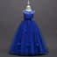 Valery Floral Lace Patches Girls Wedding Princess Dress